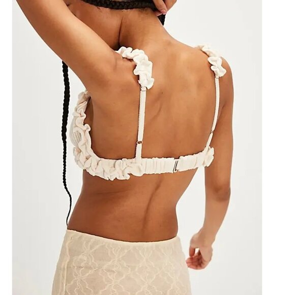 NWOT FOR LOVE & LEMONS REY KNIT CREAM COLOR BRALETTE SIZE S - Picture 3 of 9